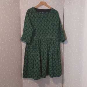 NWOT Anthropologie Art Deco Dress